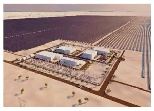 Al Kharsaa Solar Plant substations